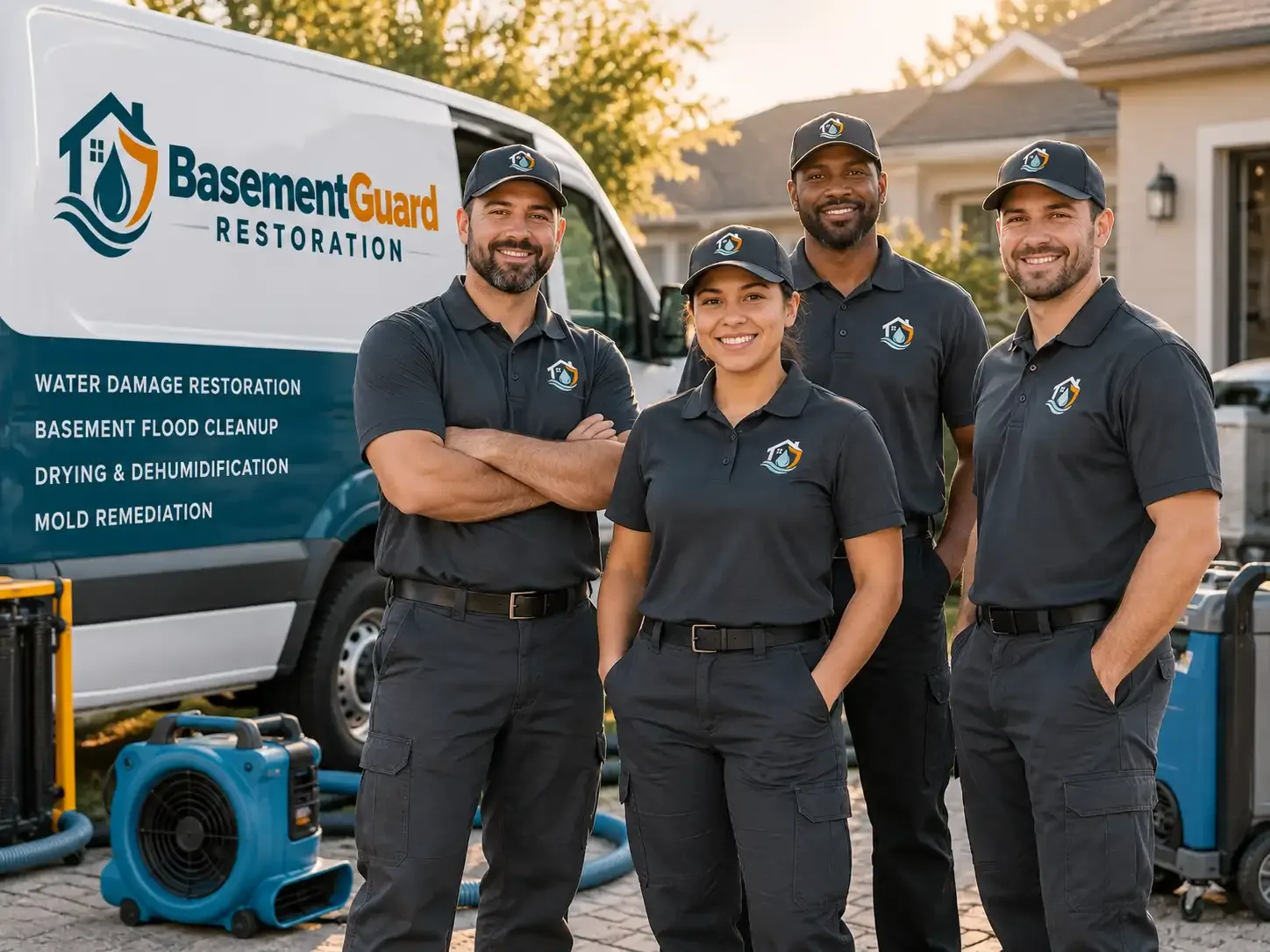 Basement Water Damage Restoration company in Manawa, WI